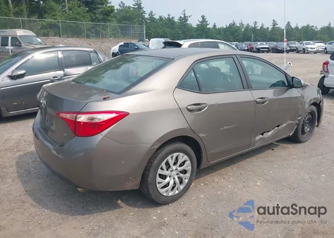 2017 Toyota Corolla Le z USA, uszkodzony, nr VIN 2T1BURHE3HC822214
